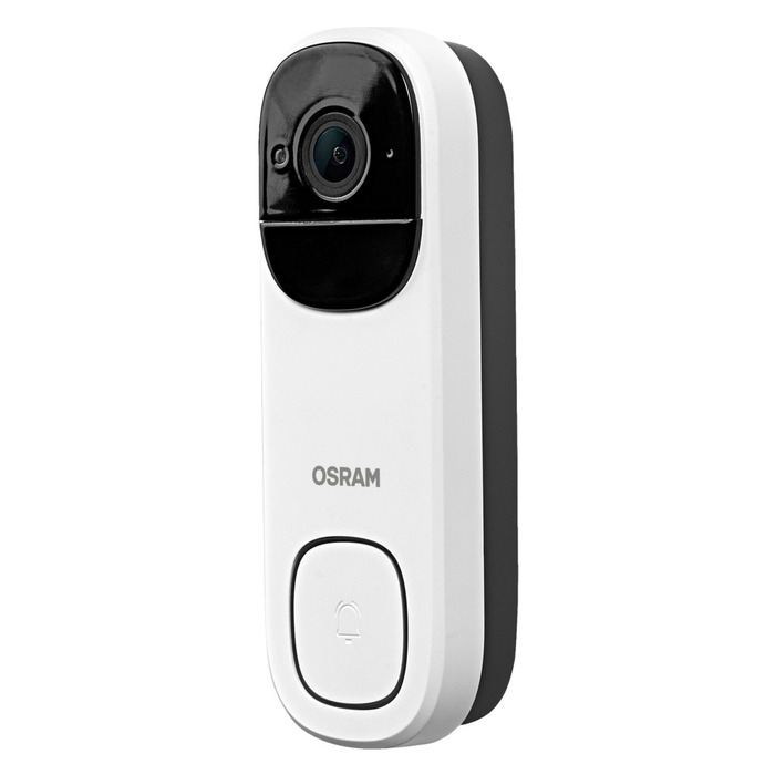 Osram dørklokke m/kamera og Wifi hvid